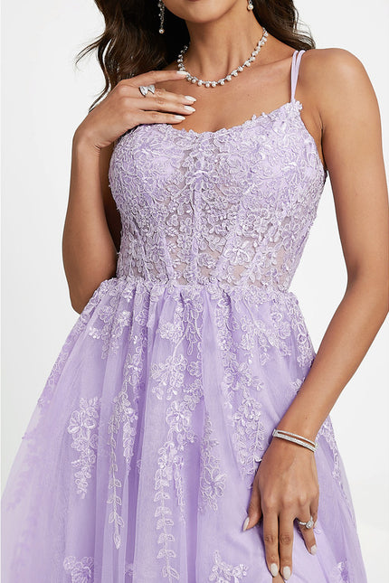 Robe Chic Lilas Éthéré - gallery 7