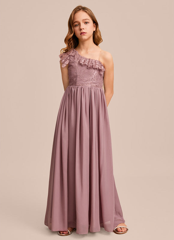 Robe Chic Asymétrique Lavande - gallery 4