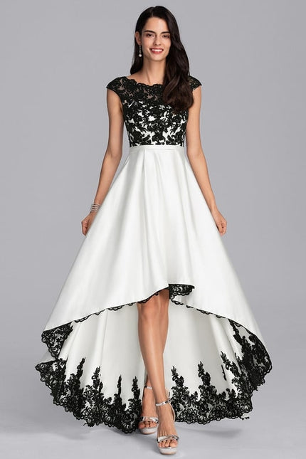 Robe Chic Contraste Élégant