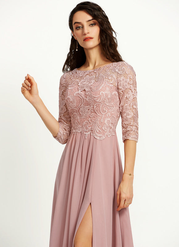 Robe Chic Soirée Rosée