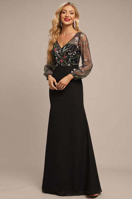 Robe Chic Élégance Florale - gallery 5
