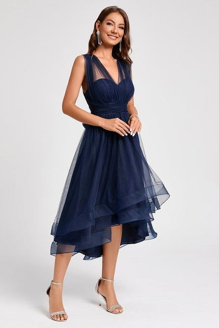 Robe Chic Drapée Moderne - gallery 3