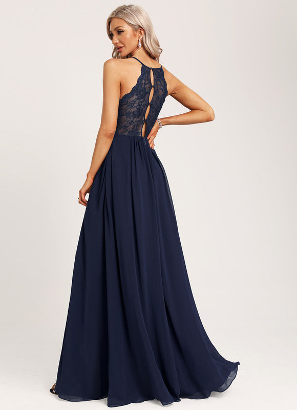 Robe Chic Soirée Rosée - gallery 5