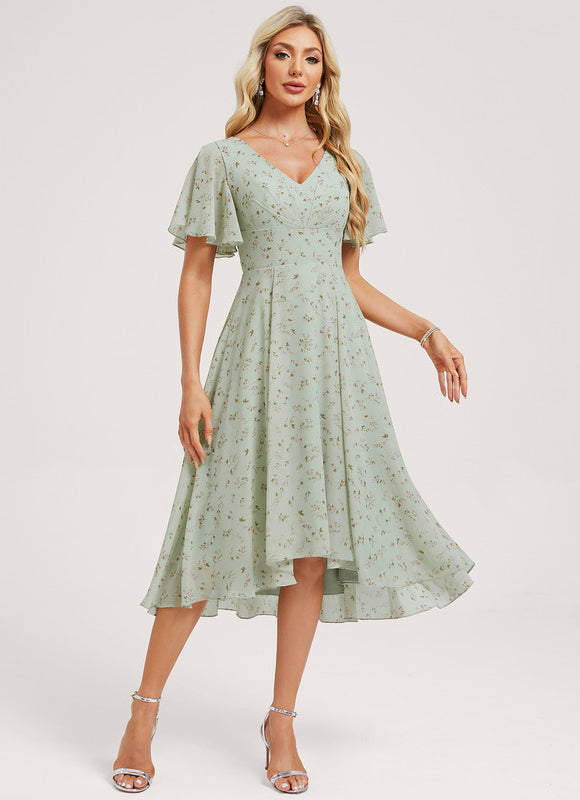 Robe Chic Fluide Bleu Nuit - gallery 2