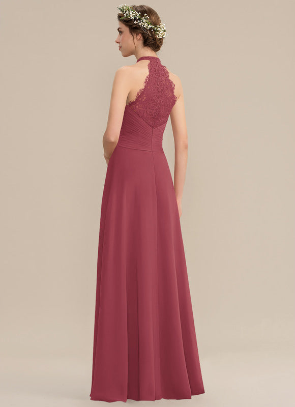 Robe Chic Gris Perle Dentelle Élégante - gallery 3