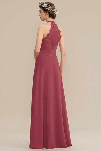 Robe Chic Gris Perle Dentelle Élégante - gallery 3