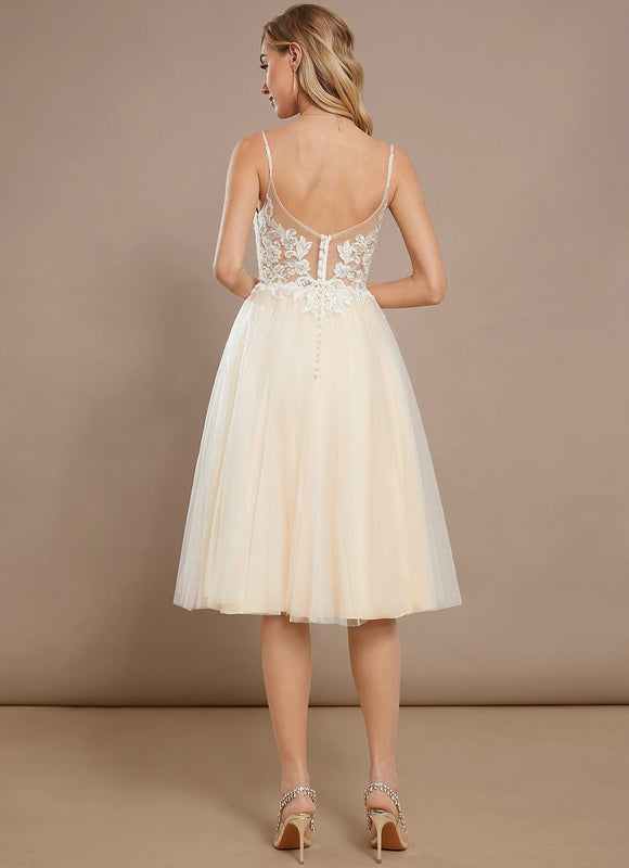 Robe Chic Tulle Crème - gallery 4