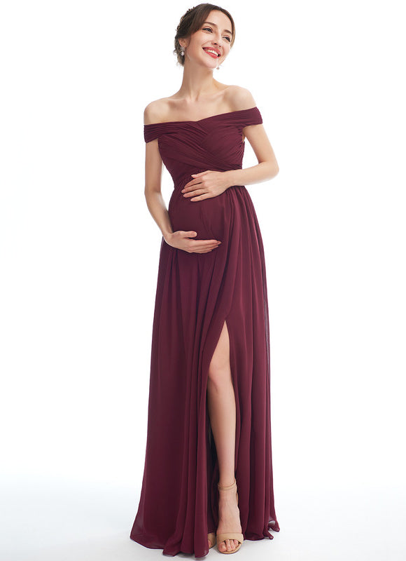 Robe Chic Maternité Bordeaux - gallery 1