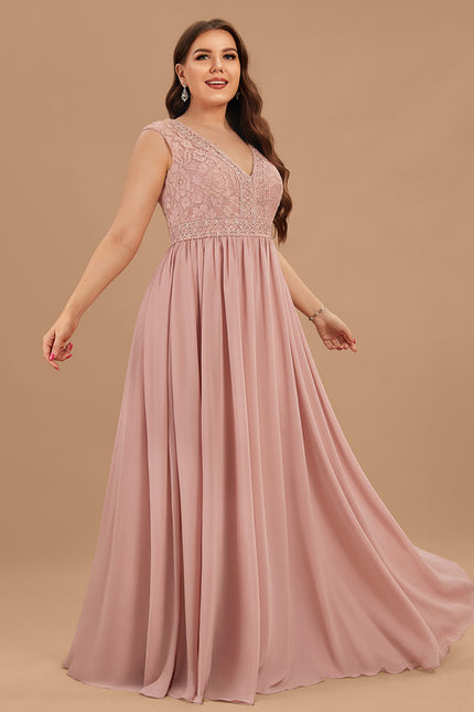 Robe Chic Élégance Rosée - gallery 9