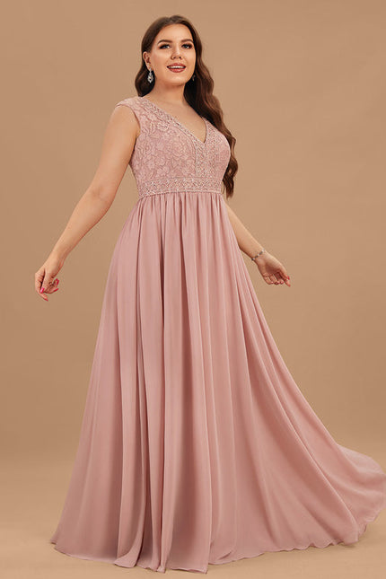 Robe Chic Élégance Rosée - gallery 9
