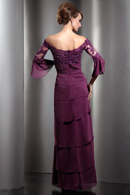 Robe Chic Manche Bouffante - gallery 3