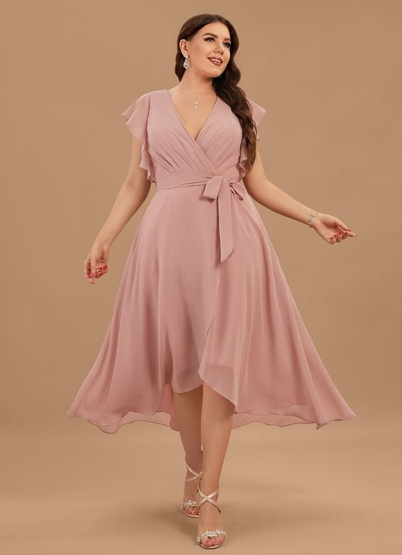 Robe Chic Fluide À Nouer - gallery 7