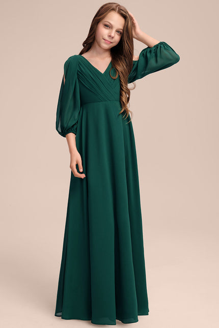 Robe Chic Longue Chiffon Junior - gallery 5