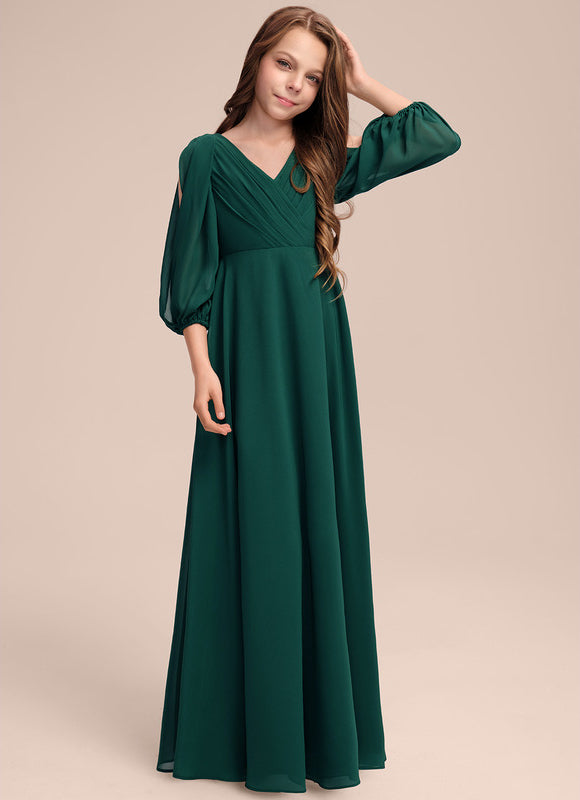 Robe Chic Longue Chiffon Junior - gallery 5