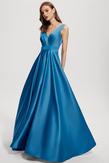 Robe Chic Bleu Electrique