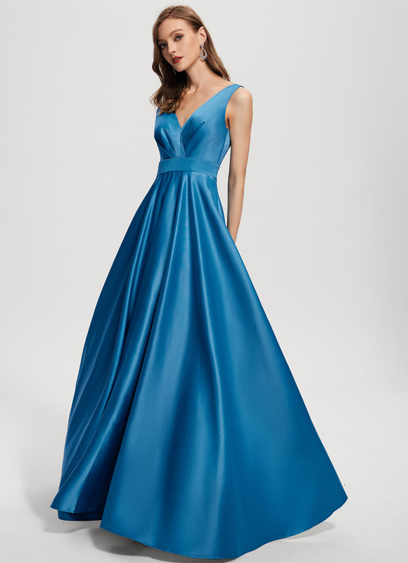 Robe Chic Bleu Electrique