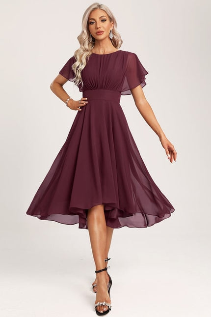 Robe Chic Élégance Émeraude Flottante - gallery 2
