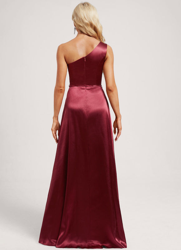 Robe Chic Rouge Satiné Chic - gallery 4