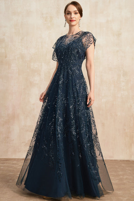 Robe Chic Étoilée Marine - gallery 1