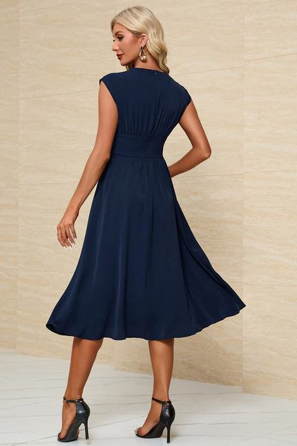 Robe Chic Noire Ajourée - gallery 1