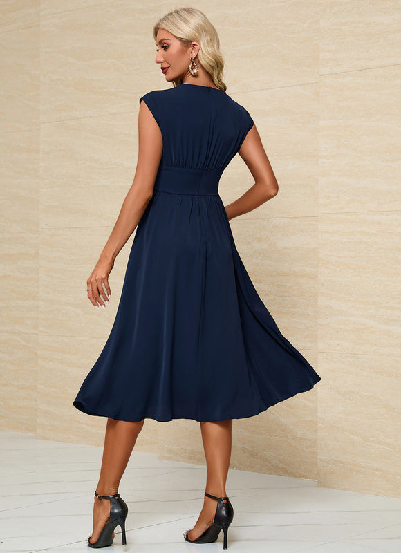 Robe Chic Noire Ajourée - gallery 1