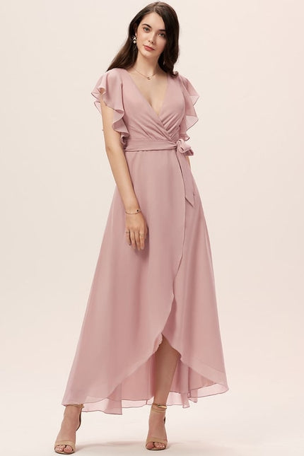 Robe Chic Fluide À Nouer - gallery 1