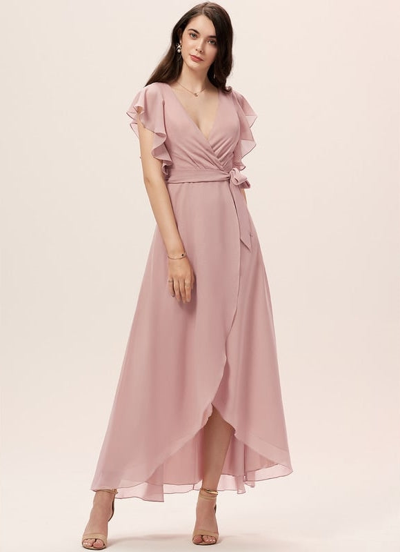 Robe Chic Fluide À Nouer - gallery 1