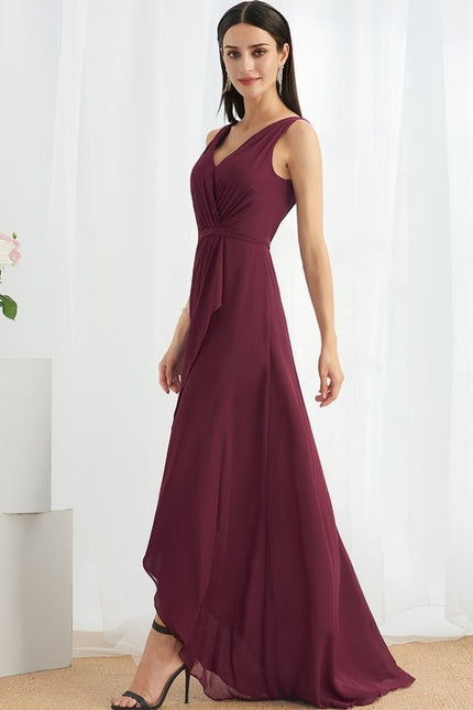 Robe Chic Mousseline Asymétrique - gallery 1