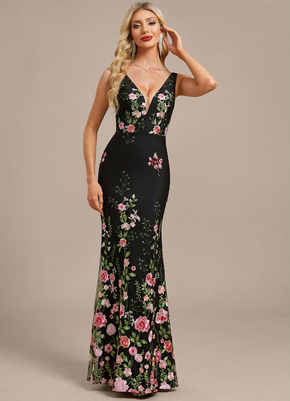 Robe De Soirée En Dentelle Classe Chic Et Glamour - gallery 2