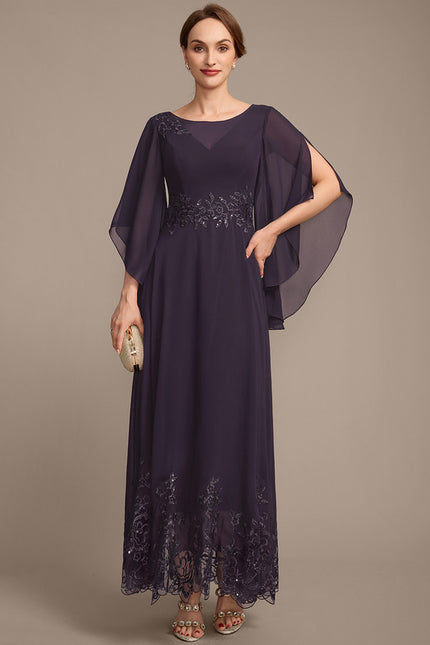 Robe Chic Chiffon Étoilée - gallery 2