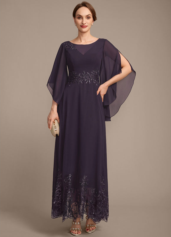 Robe Chic Chiffon Étoilée - gallery 2