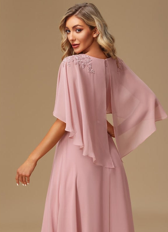 Robe Chic Élégance Rosée - gallery 1