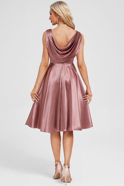 Robe Chic Rose Irisée - gallery 6