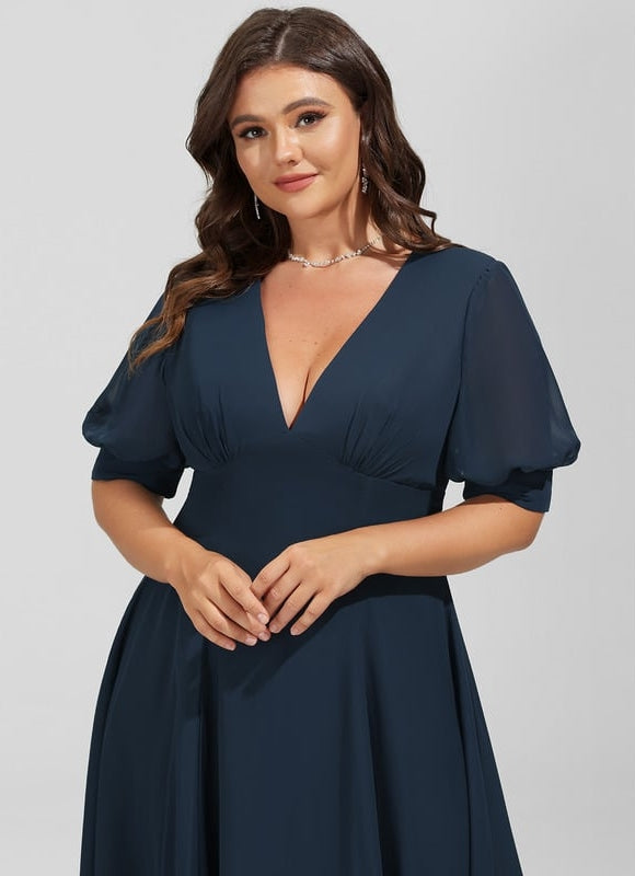 Robe Chic Émeraude Flottante - gallery 9