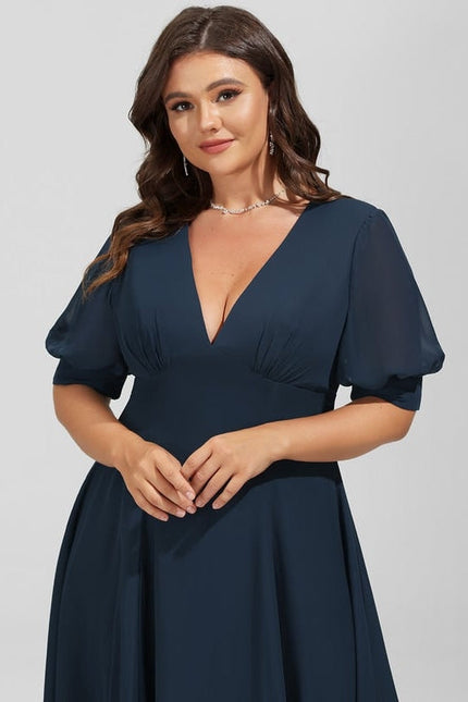 Robe Chic Émeraude Flottante - gallery 9