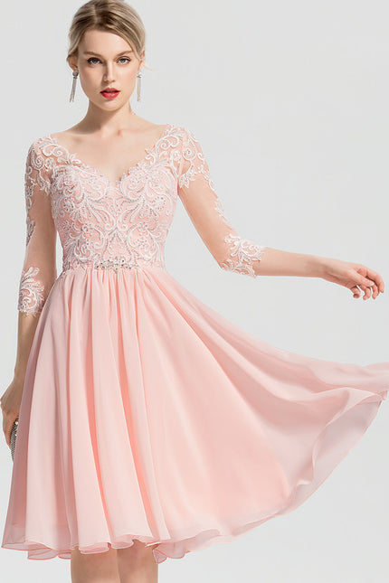 Robe Chic Rose Enchantée