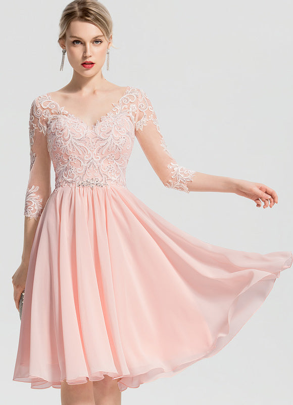 Robe Chic Rose Enchantée