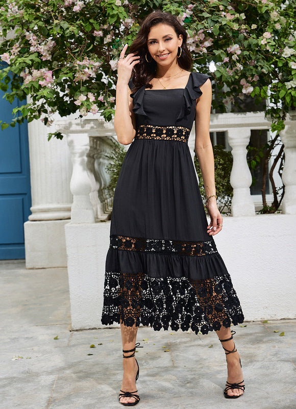 Robe Chic Dentelle Midi - gallery 5