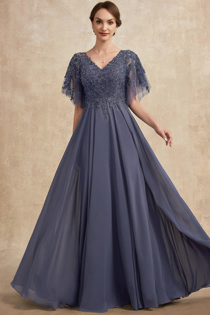 Robe Chic Voile Étoilée