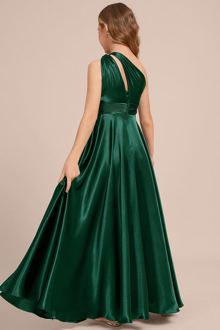 Robe Chic Satin Bourgogne - gallery 5