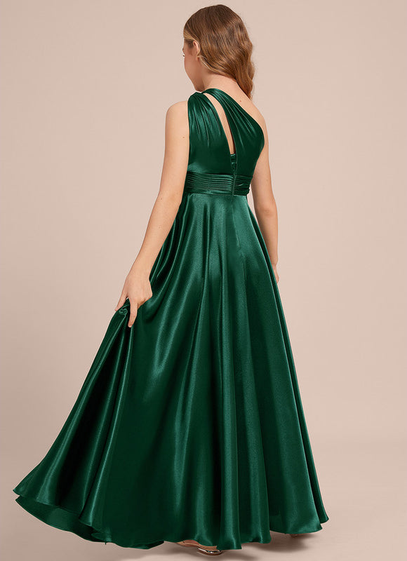 Robe Chic Satin Bourgogne - gallery 5