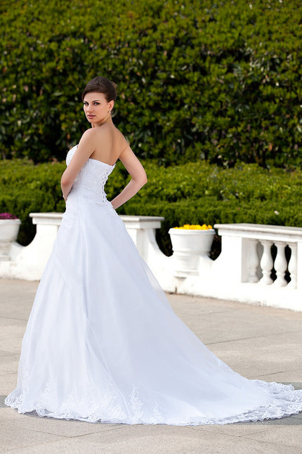 Robe Chic Mariée Satinée - gallery 1