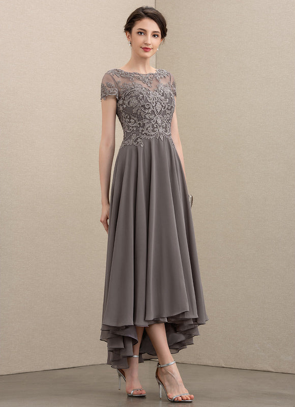 Robe Chic Illusion Grise - gallery 2