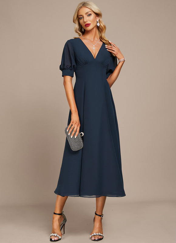 Robe Chic Émeraude Flottante - gallery 3