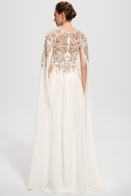 Robe Chic Aérienne Grise - gallery 5