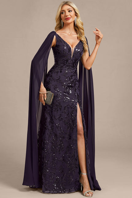 Robe Chic Cape Pailletée - gallery 4