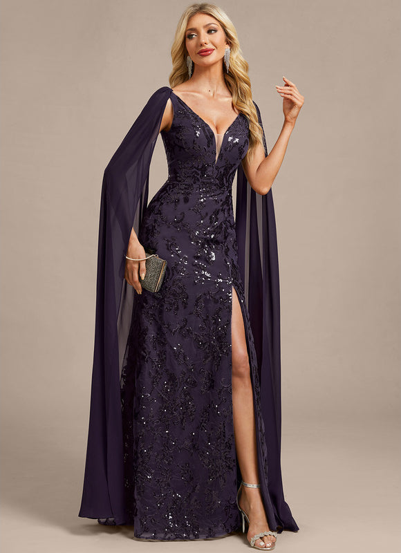 Robe Chic Cape Pailletée - gallery 4