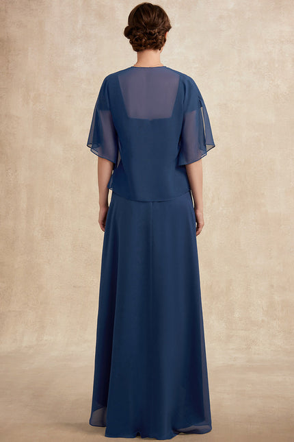 Robe Chic Élégance Plissée Perlée - gallery 4