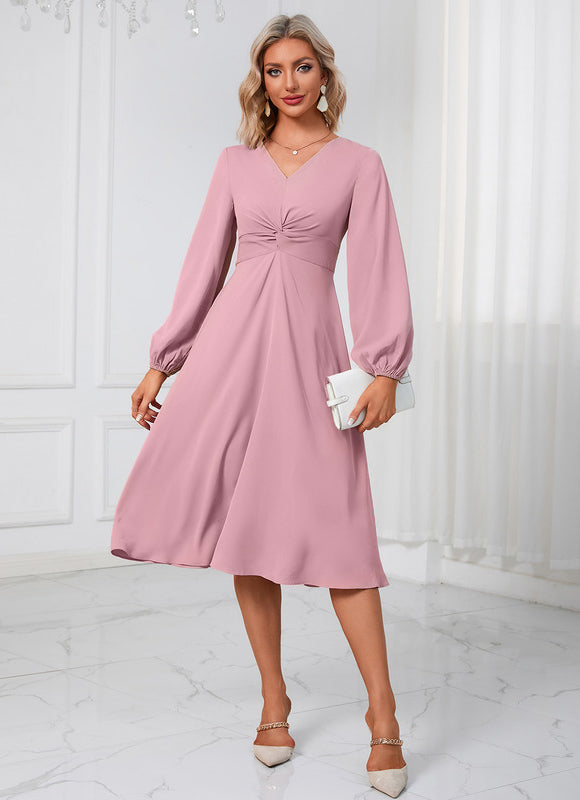 Robe Chic Midi Épurée - gallery 3