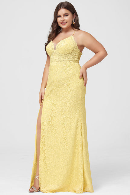 Robe Chic Jaune Éclatant - gallery 6